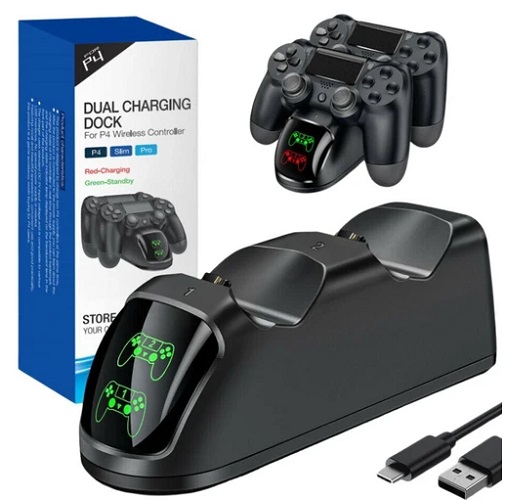 PS4 Controller Dual Fast Charger Dock Station Stand